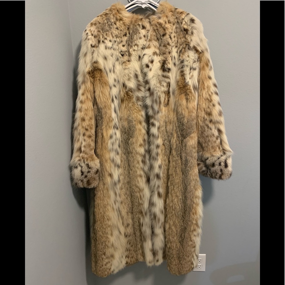 Vintage custom lynx’s coat